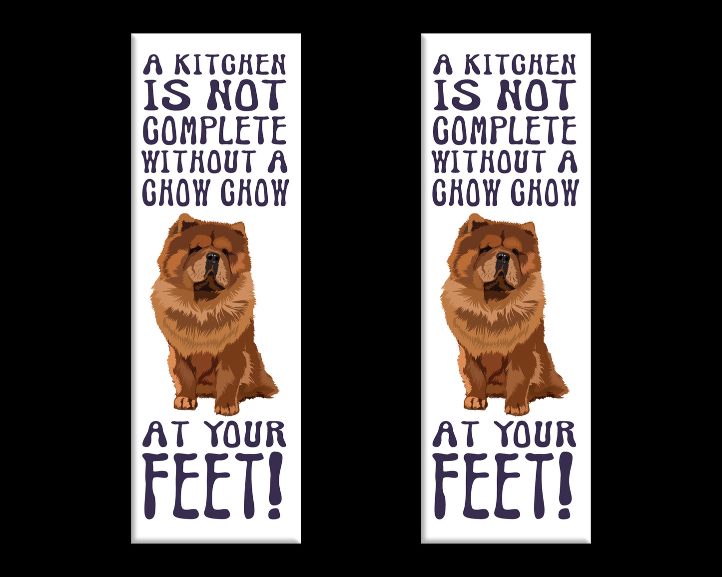 Chow Chow Home Kitchen Fridge Magnets