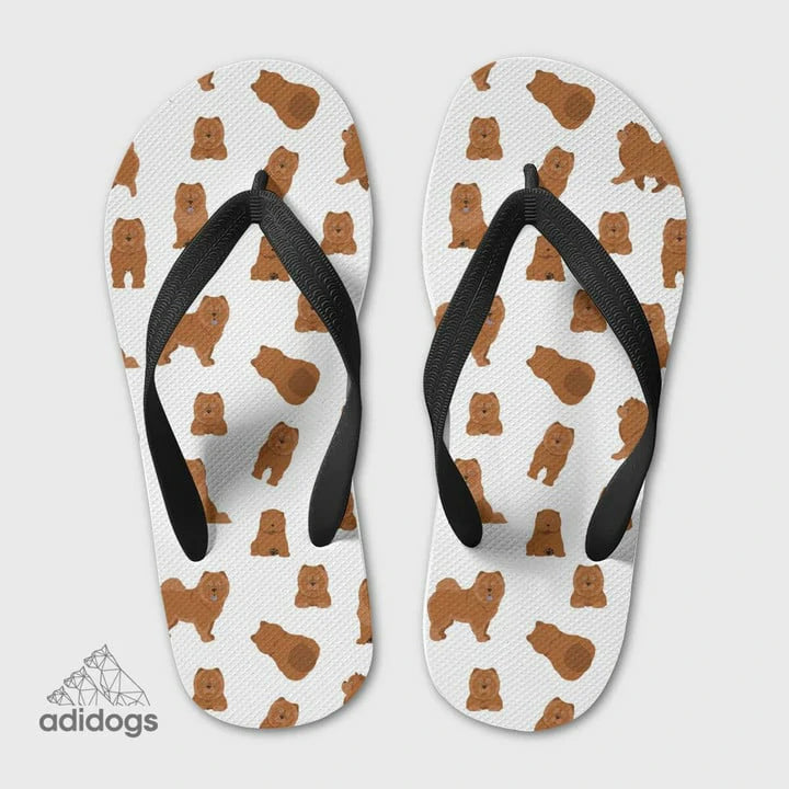 Chow Chow Lovers Flip Flops