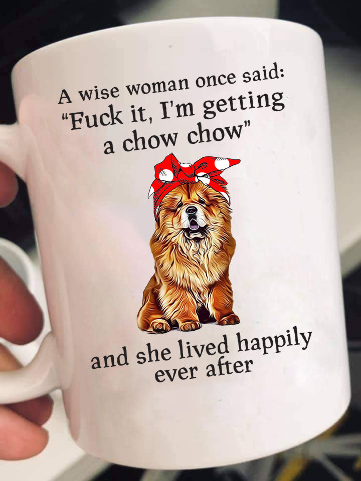 Getting A Chow Chow Mugs