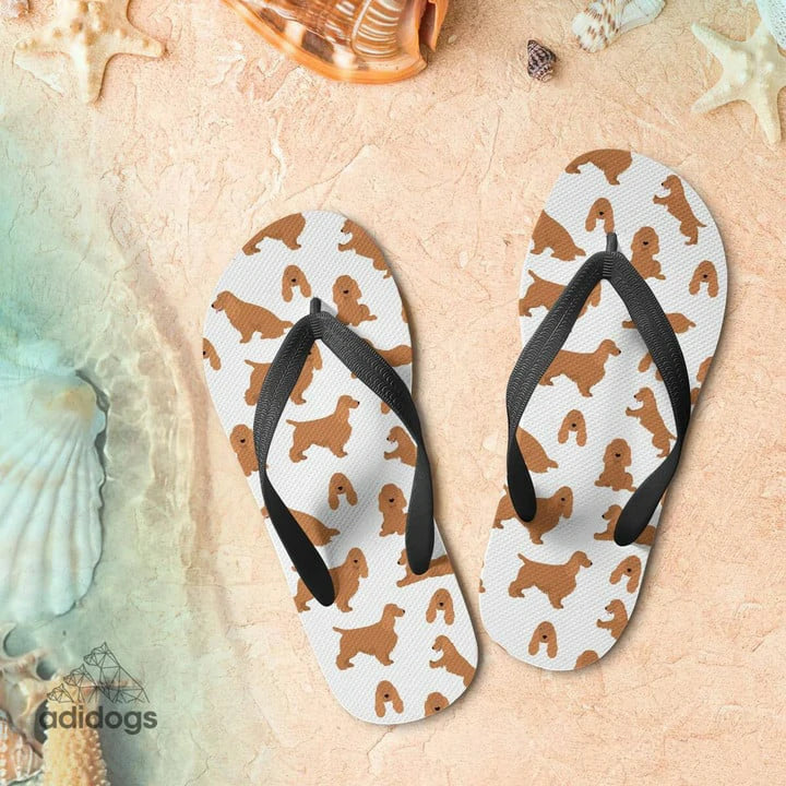 Cocker Spaniel Lovers Flip Flops