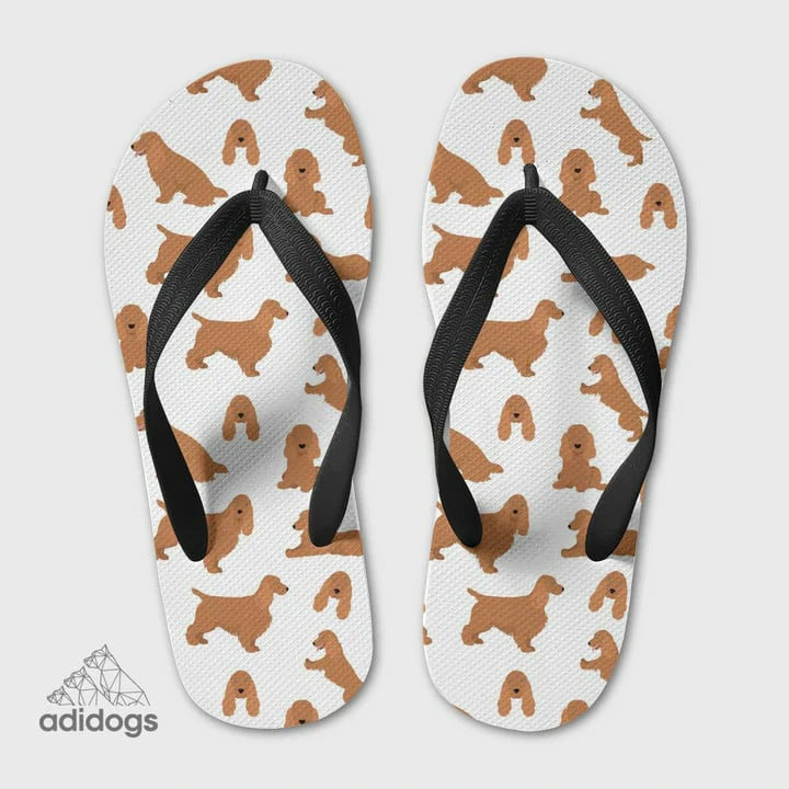 Cocker Spaniel Lovers Flip Flops