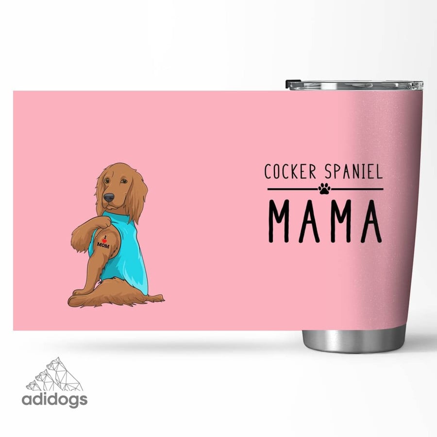 Cocker Spaniel Mama Tumbler