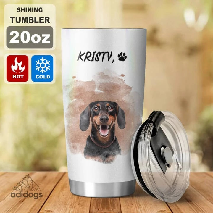 Dachshund Dear Mommy Tumbler