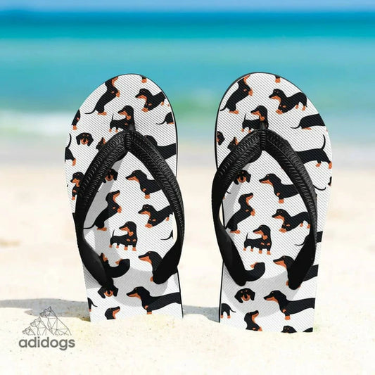 Dachshund Lovers Flip Flops