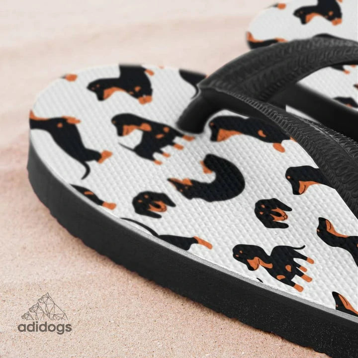 Dachshund Lovers Flip Flops