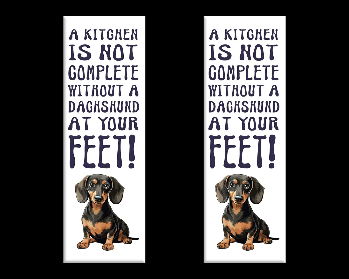 Dachshund Home Kitchen Fridge Magnets