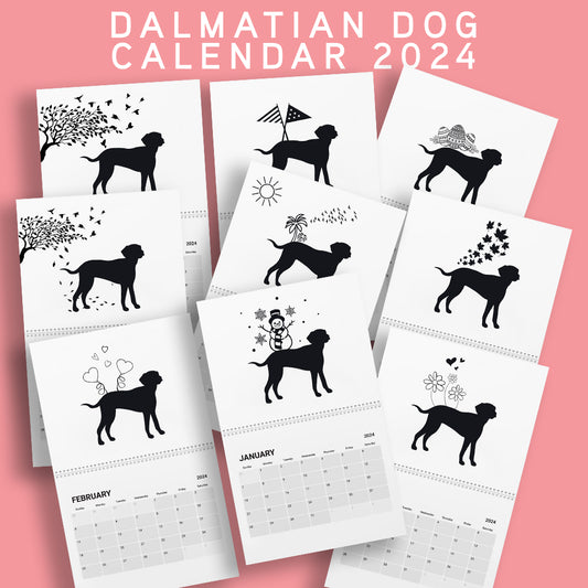 Dalmatian Calendar 2024