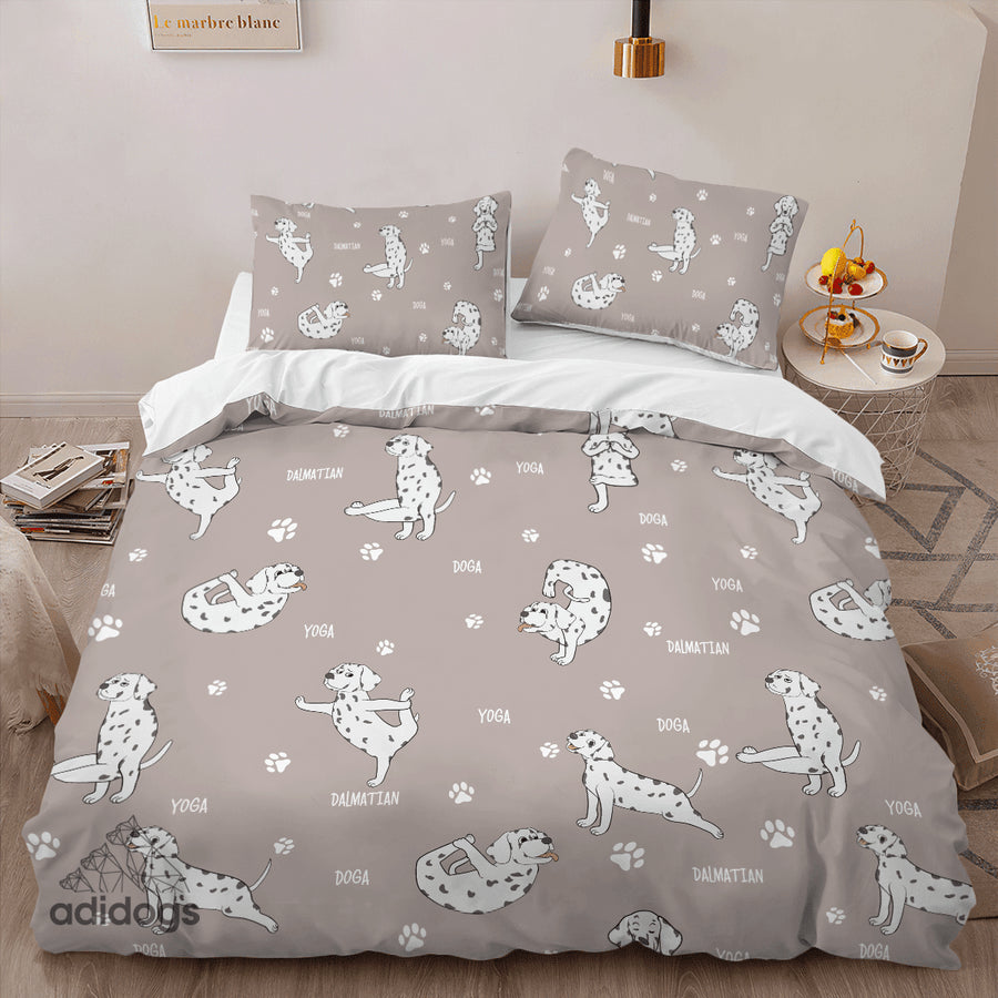 Dalmatian Yoga Bedding Set