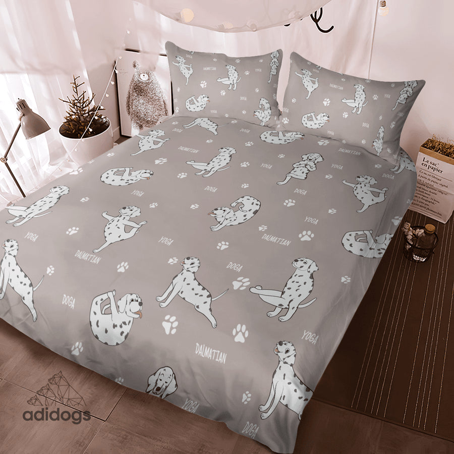 Dalmatian Yoga Bedding Set