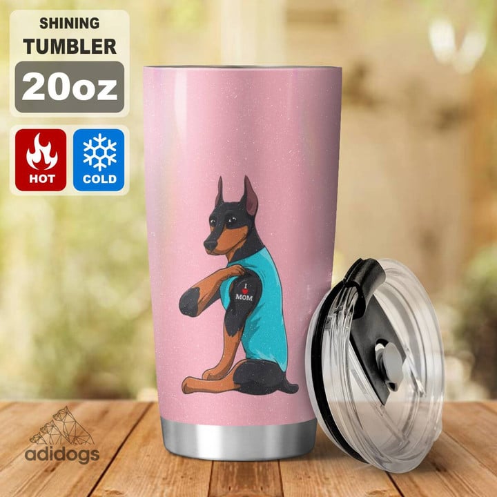 Doberman Mama Tumbler