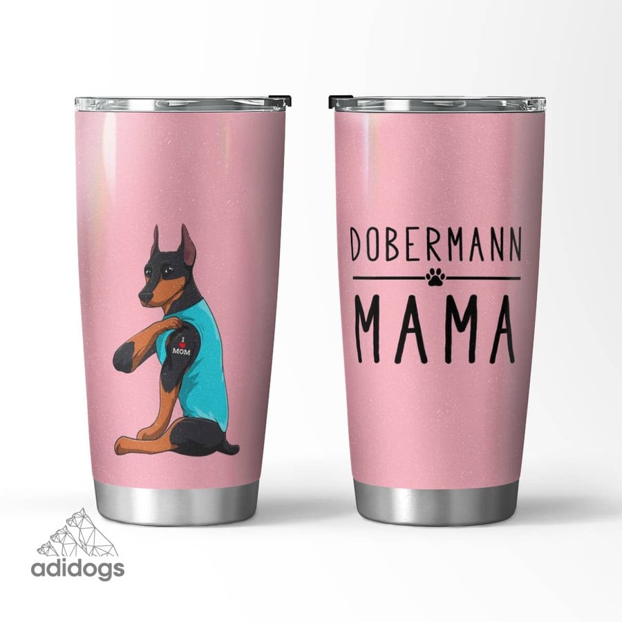 Doberman Mama Tumbler