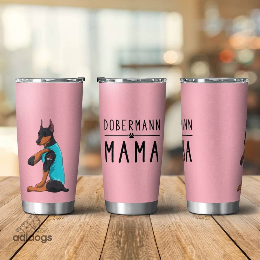 Doberman Mama Tumbler