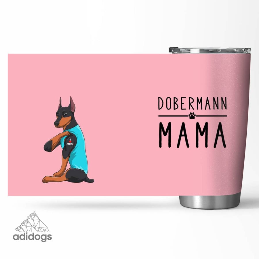 Doberman Mama Tumbler