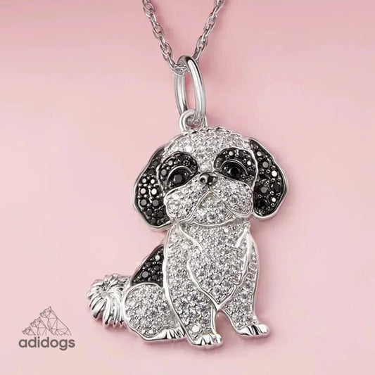 Exquisite Shih Tzu Pendant Necklace