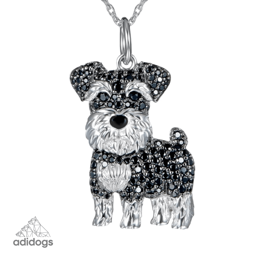 Exquisite Schnauzer Pendant Necklace