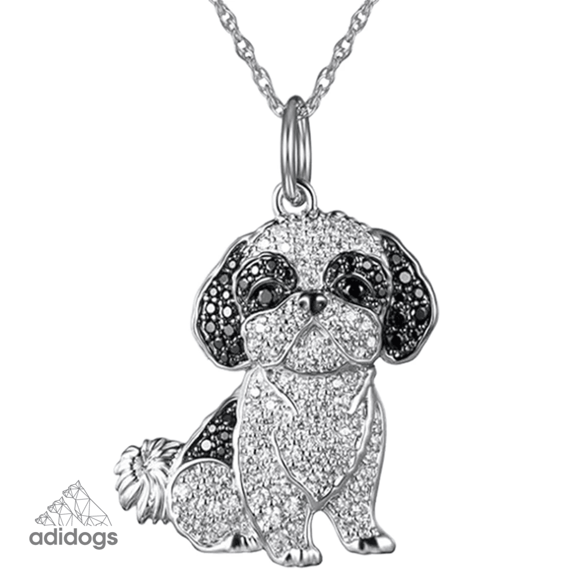 Exquisite Shih Tzu Pendant Necklace