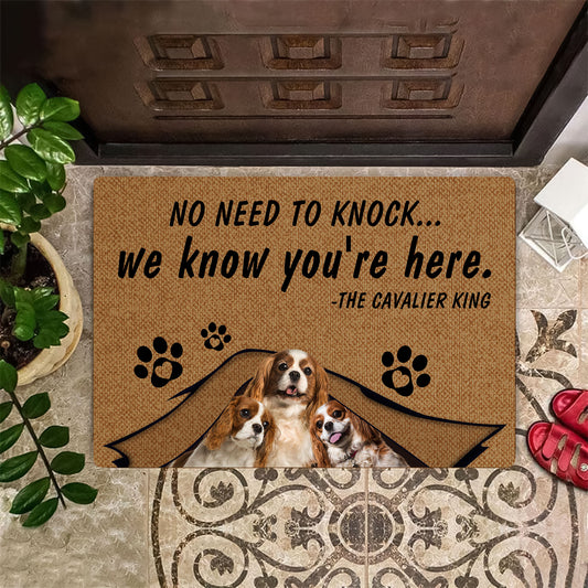 No Need To Knock Cavalier Doormat