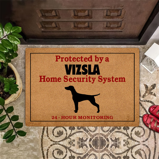 Protected By Vizsla Doormat