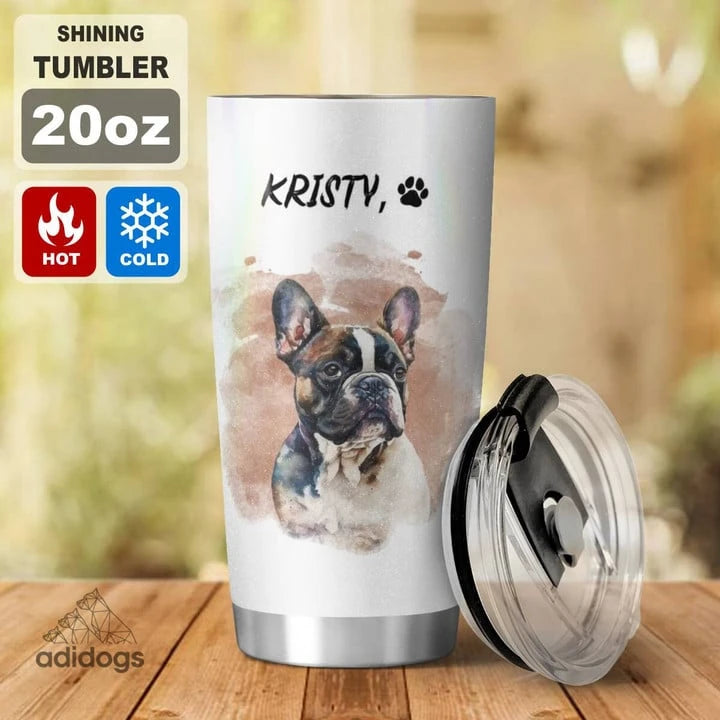 French Bulldog Dear Mommy Tumbler