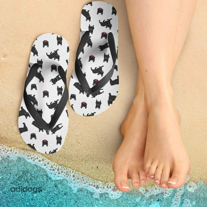 French Bulldog Lovers Flip Flops