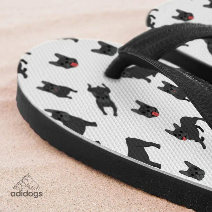 French Bulldog Lovers Flip Flops