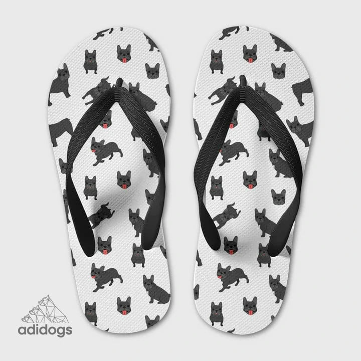 French Bulldog Lovers Flip Flops