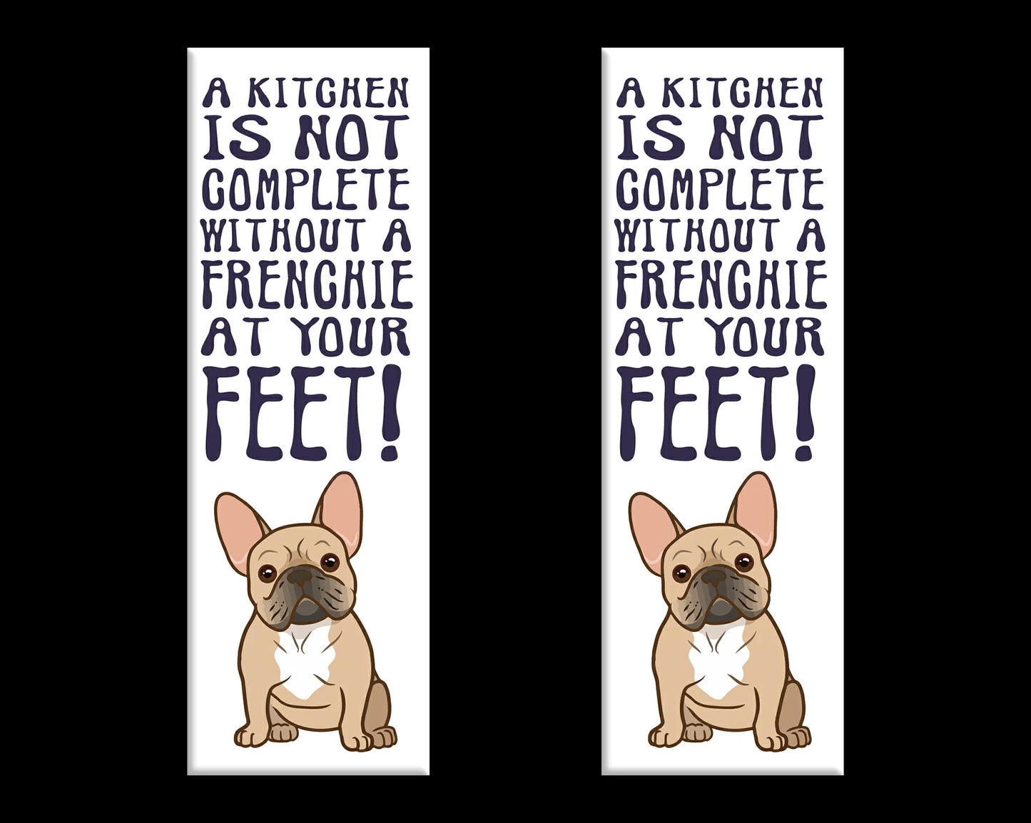 Frenchie Home Kitchen Fridge Magnets