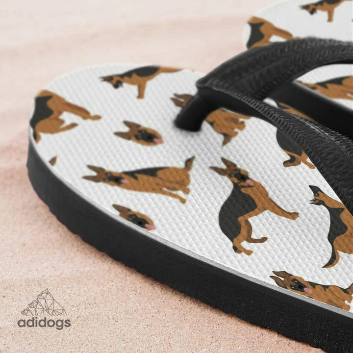 German Shepherd Lovers Flip Flops