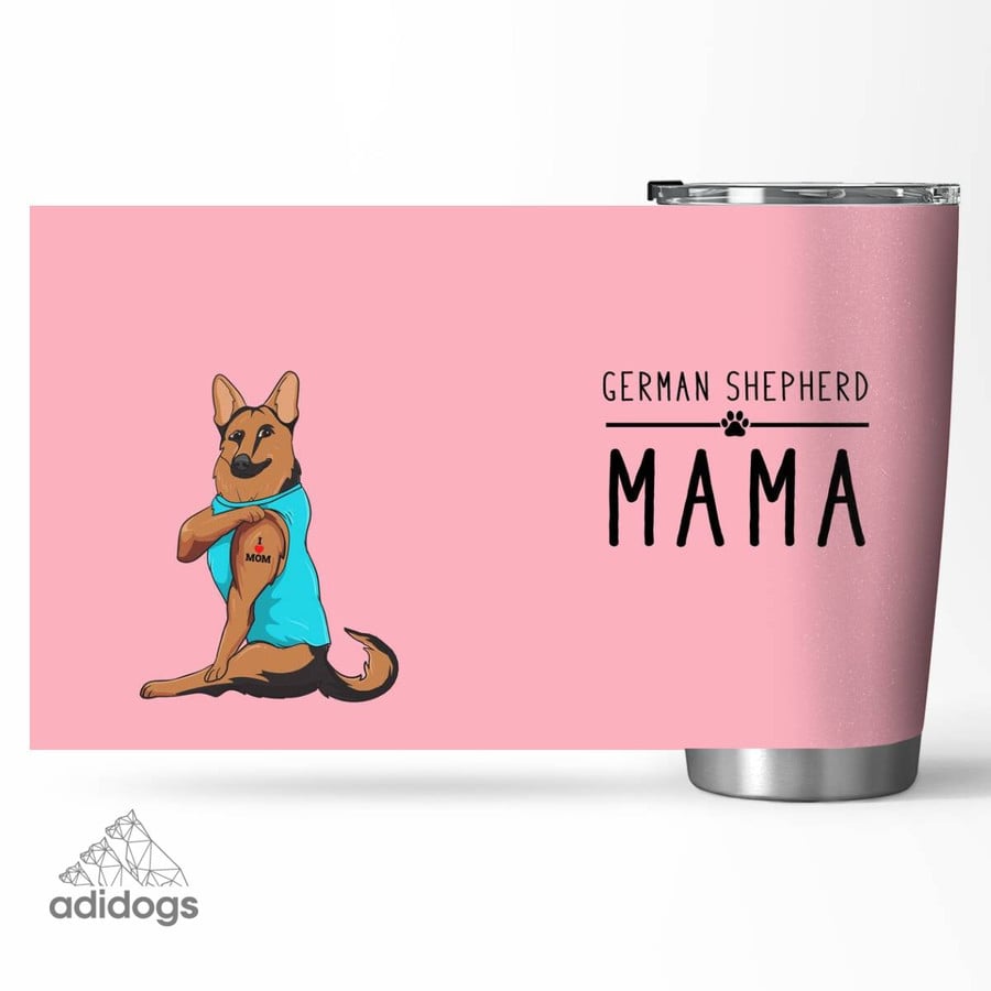 German Shepherd Mama Tumbler