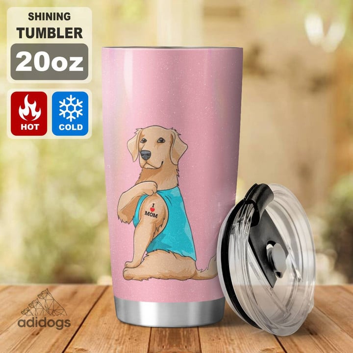 Golden Retriever Mama Tumbler