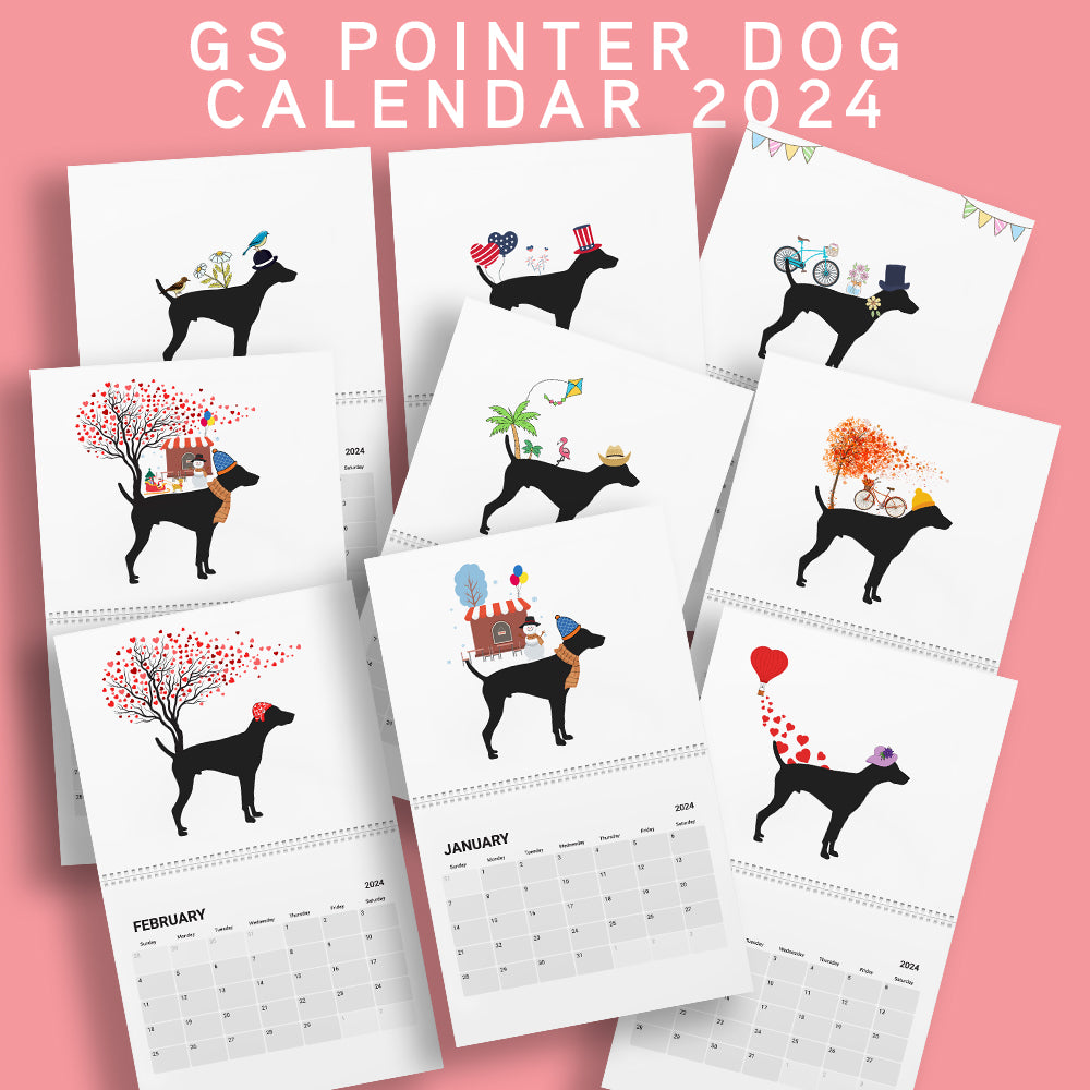 Gs Pointer Wall Calendar 2024