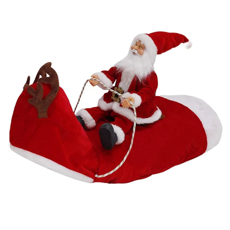 Santa Riding Christmas Dog Costume Jacket