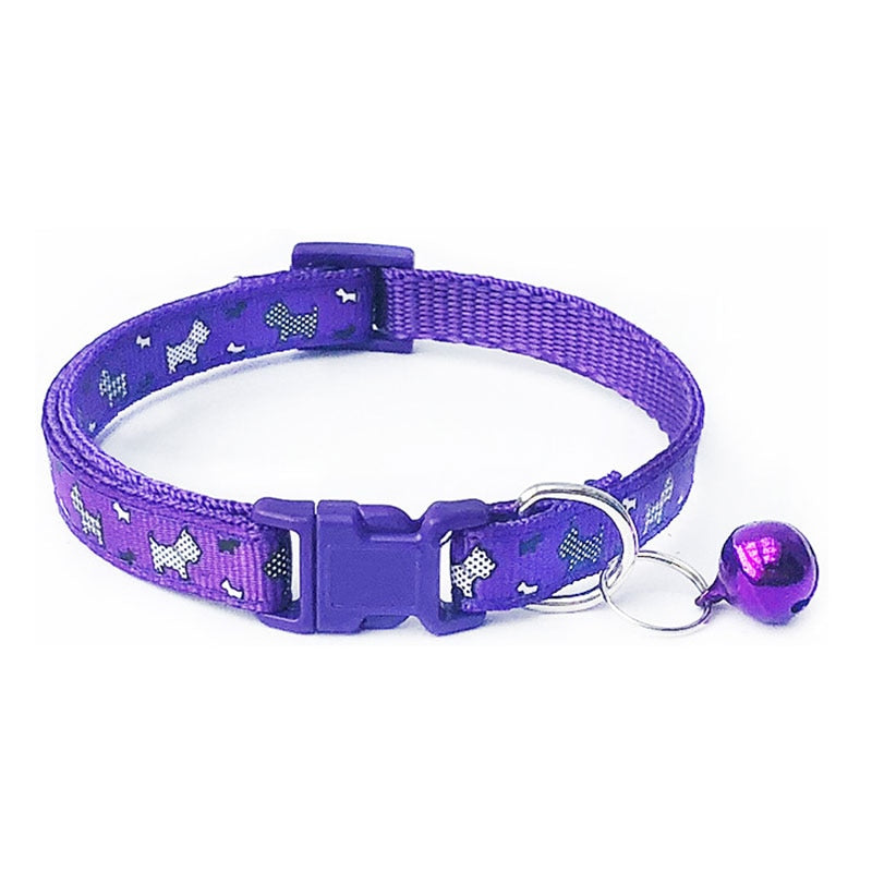 Cute Small Dog Bell Collar