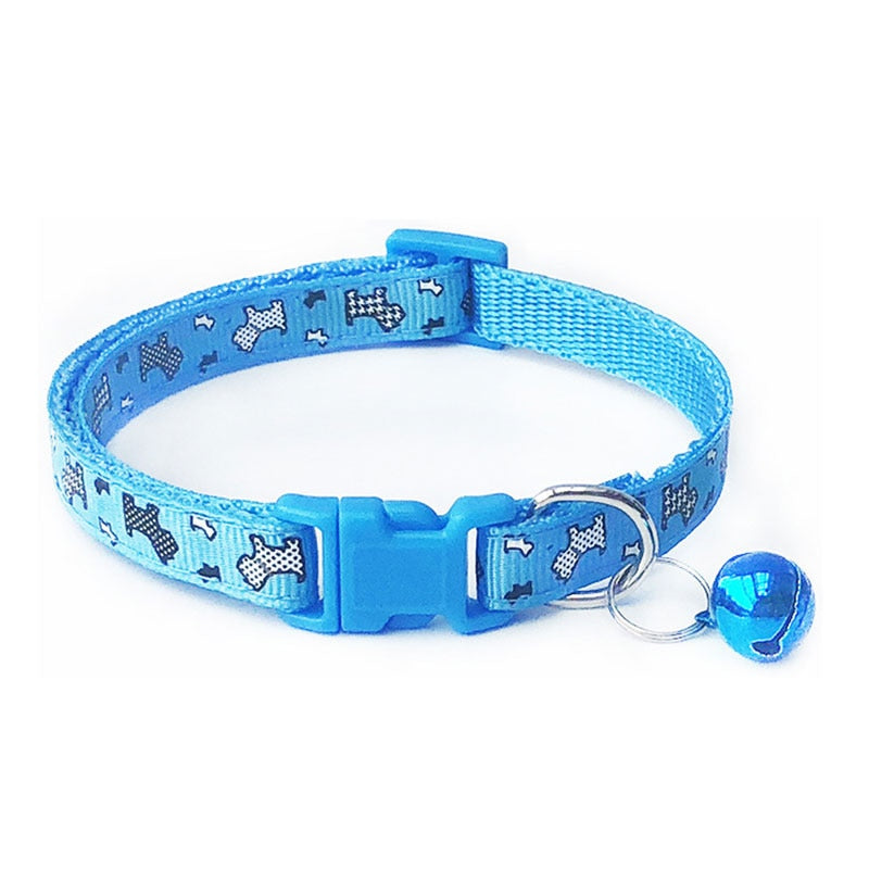 Cute Small Dog Bell Collar