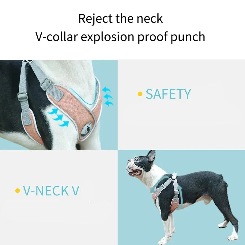 Soft Adjustable Dog Harness