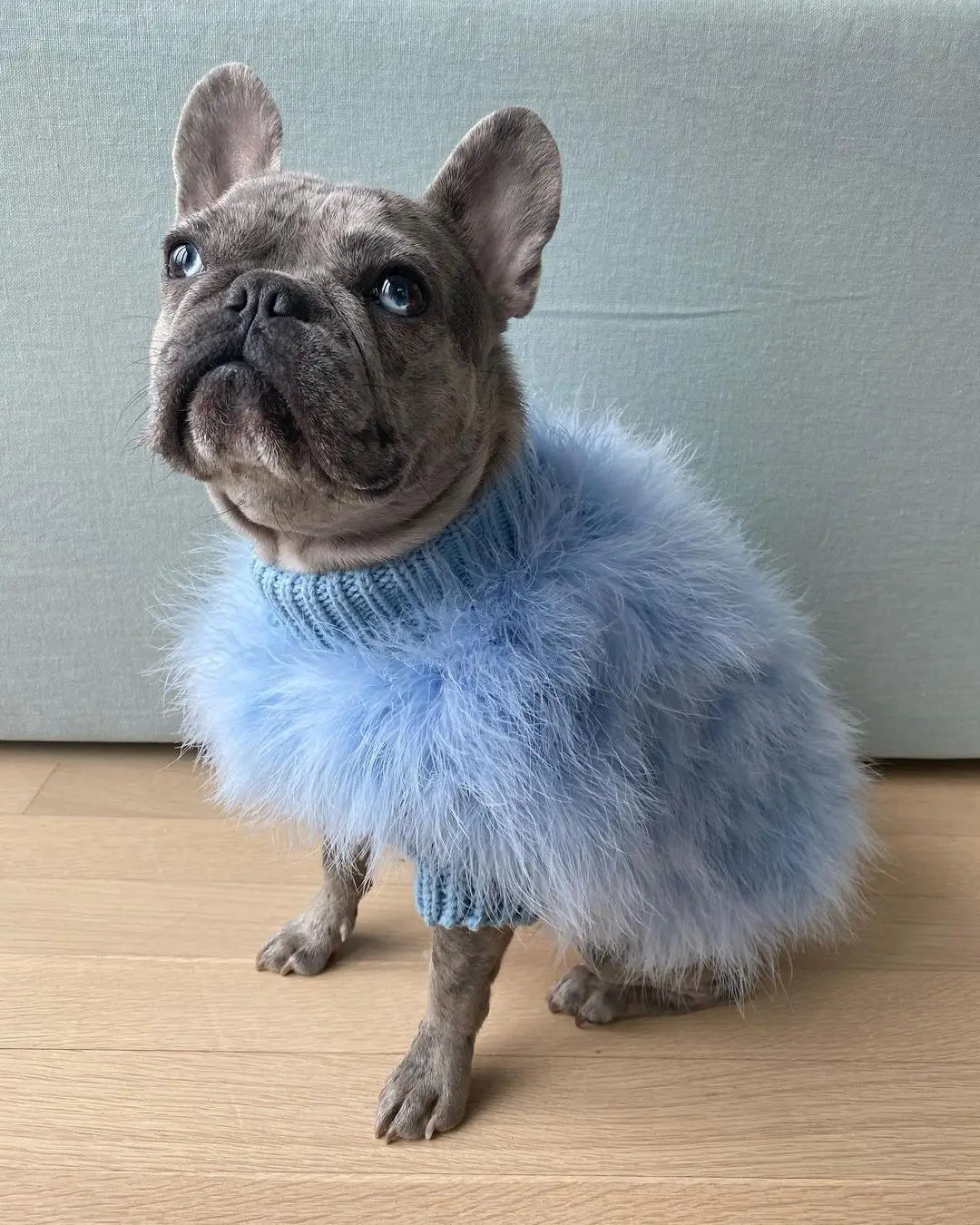 Frenchie Luxury Fur Coat