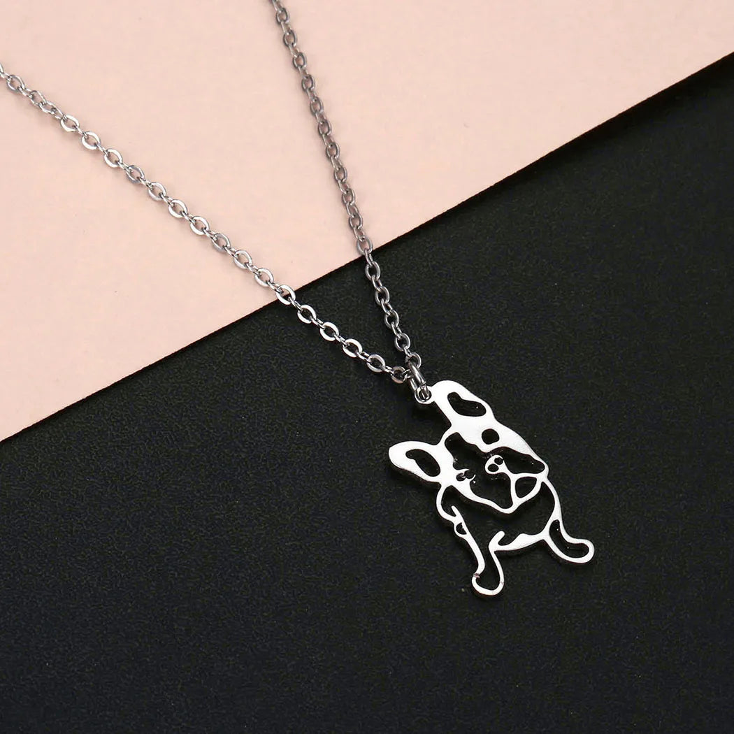 Frenchie Lover Pendant Necklace