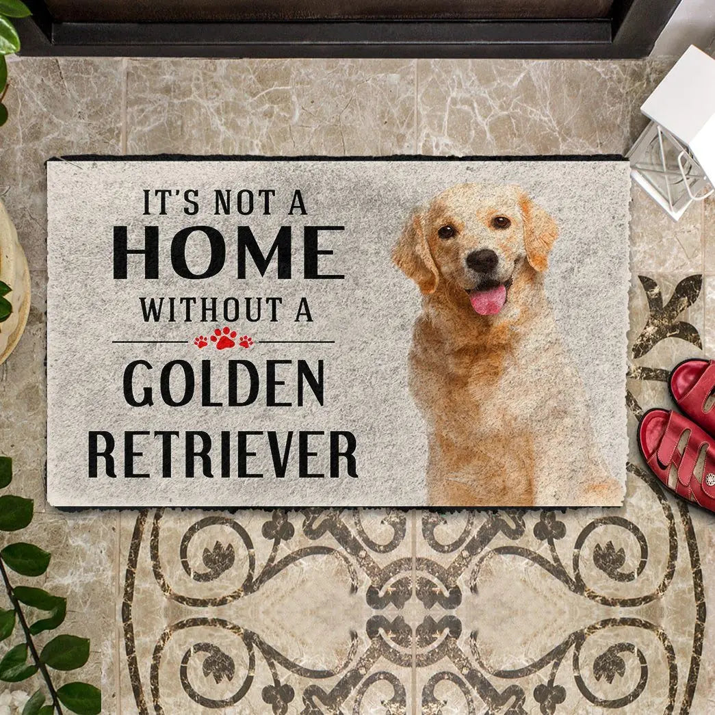 Golden Retriever Home Doormat