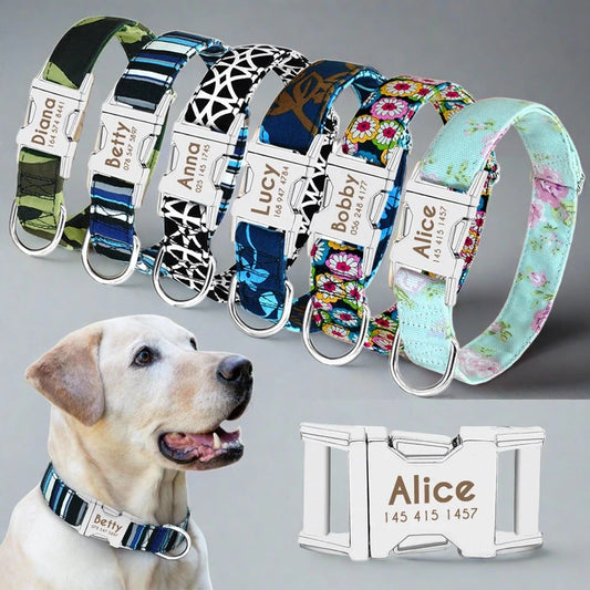 Personalized Durable Dog Collar