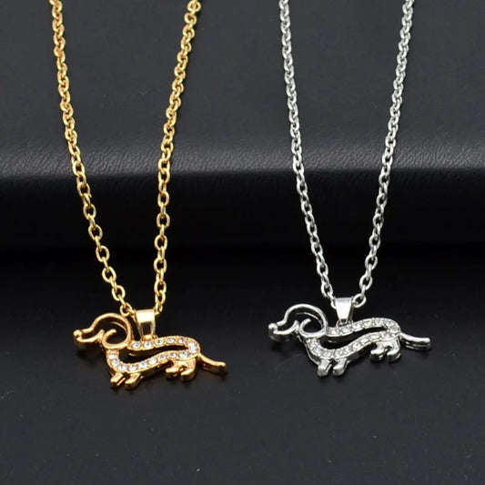 Cute Dachshund Women Necklace