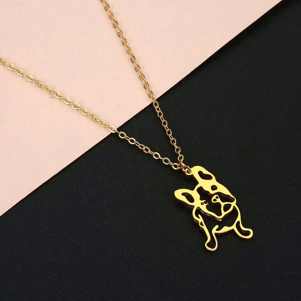 Frenchie Lover Pendant Necklace