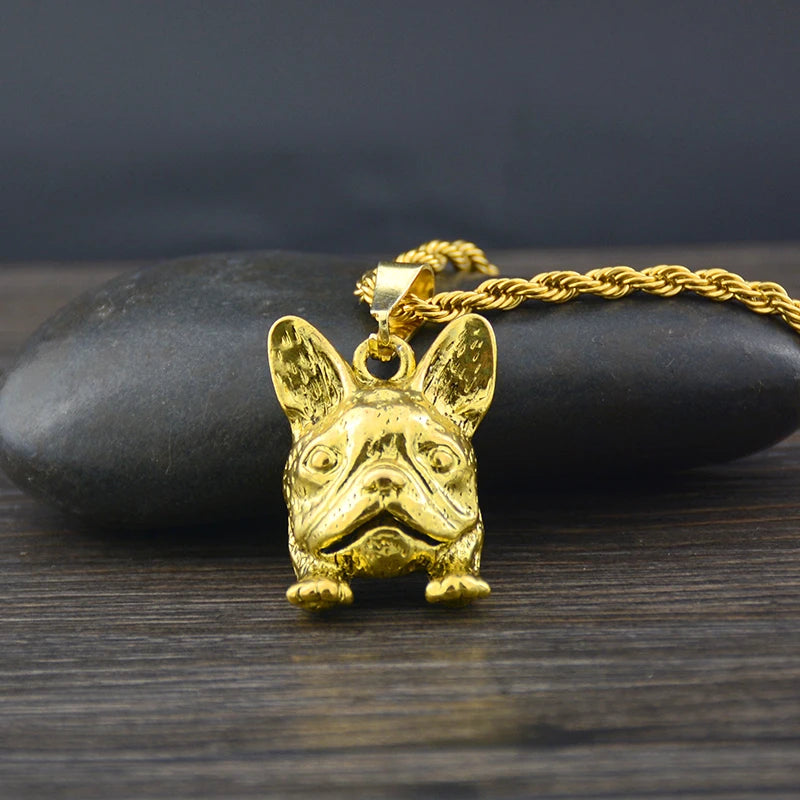 Boho French Bulldog Necklace Gifts