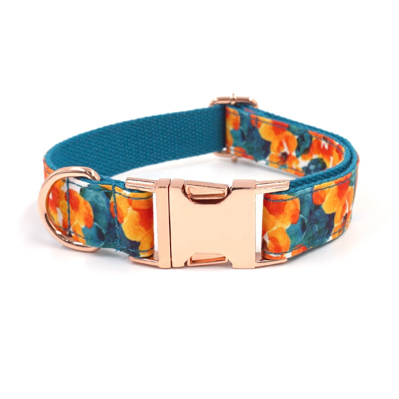 Fall Bows Collar Leash