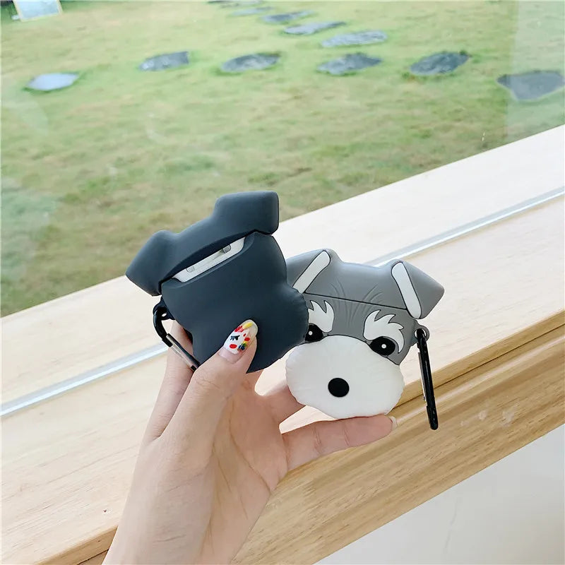 Schnauzer Style Airpod Case