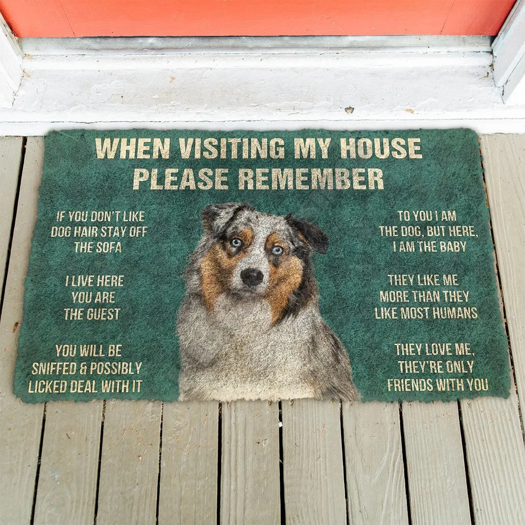 Aussie House Rules Doormat