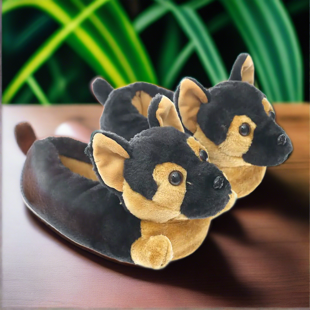 Classic German Shepherd Slippers