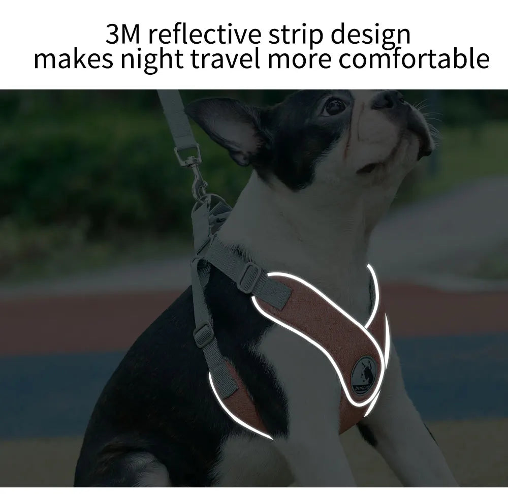 Soft Adjustable Dog Harness