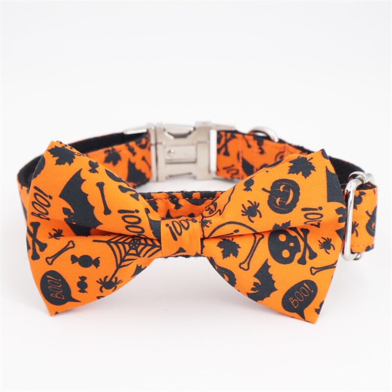 Halloween Dog Bow Tie