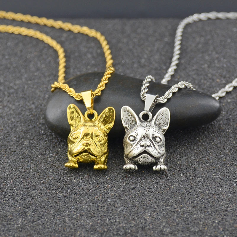 Boho French Bulldog Necklace Gifts