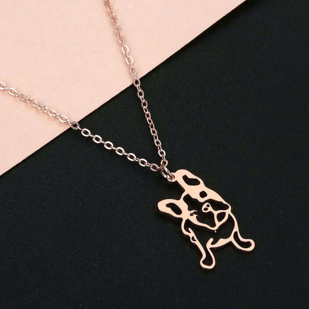 Frenchie Lover Pendant Necklace